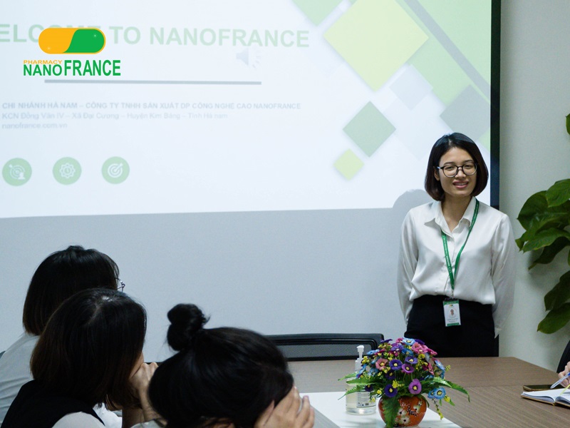 buổi đào tạo hội nhập tại nhà máy NanoFance
